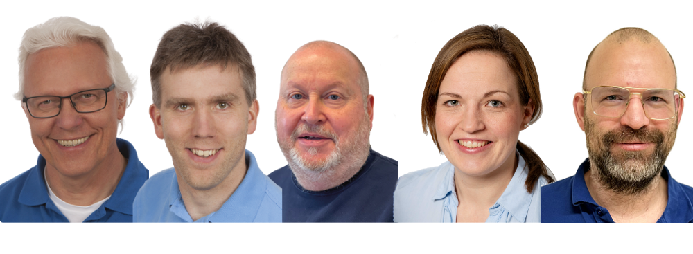 Gruppenporträtfoto der Ärztinnen und Ärzte des MVZ Dr. Brunnée